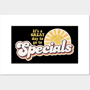 Retro SPECIALS Teachers PE ART MUSIC LIBRARY Gear Posters and Art